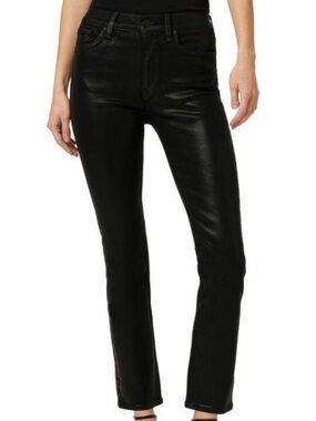 Hudson Jeans Women's Straight Leg Black Denim